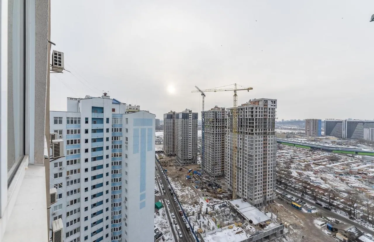Apartment With View On 24 Floor Kiev 0*,